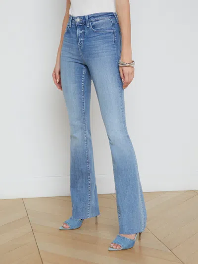 Shop L Agence Ruth Straight-leg Jean In Tuscany