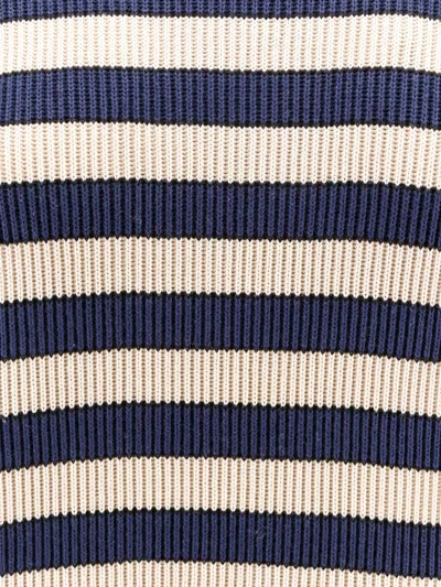 Shop Brunello Cucinelli Woman Sweater Woman Blue Knitwear