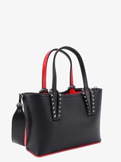 Shop Christian Louboutin Woman Cabata Woman Black Handbags