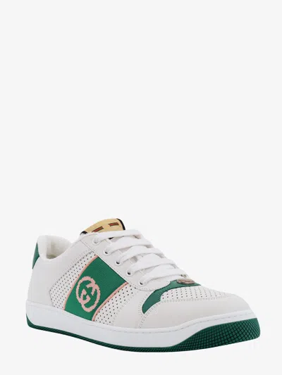Shop Gucci Man Sneakers Man White Sneakers