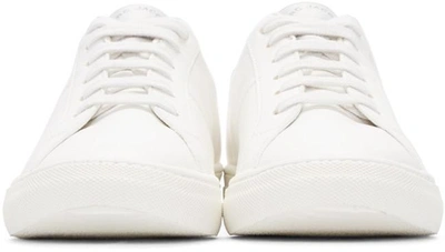 Shop Marc Jacobs White Leather Empire Sneakers