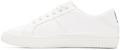 Shop Marc Jacobs White Leather Empire Sneakers