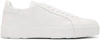 JIL SANDER White Leather Miro Trainers