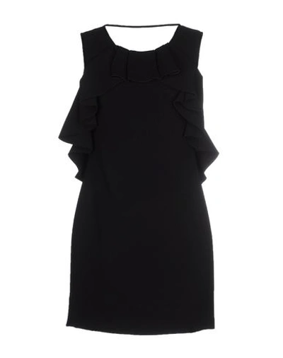 Diane Von Furstenberg Short Dress In Black