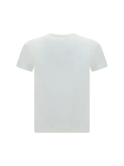 Shop Acne Studios T-shirts In Optic White