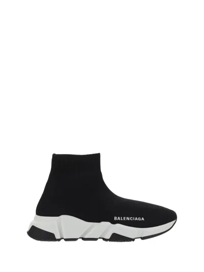 Shop Balenciaga Sneakers In Black/white/black