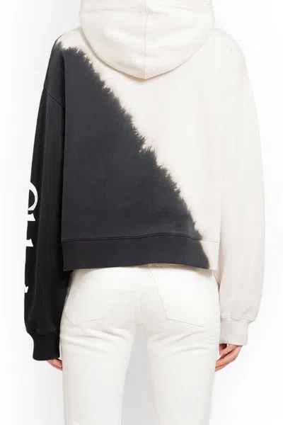 Shop Chloé Sweatshirts In Black&white