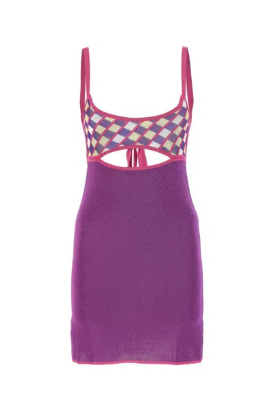 Shop Gimaguas Dress In Multicoloured