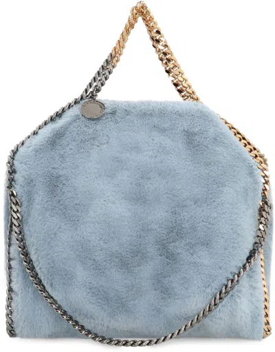 Shop Stella Mccartney Falabella Tote Bag In Blue