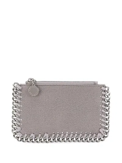 Shop Stella Mccartney Wallets In Grey