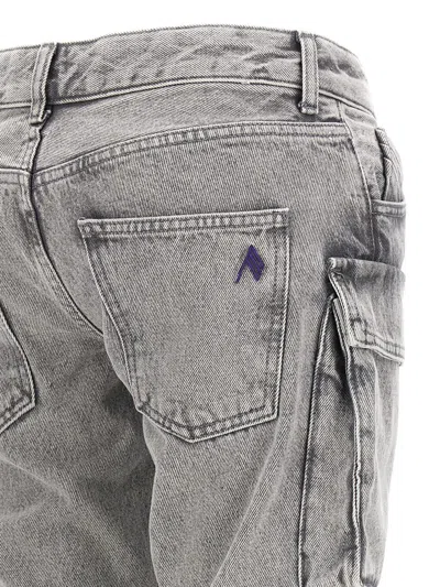 Attico Ladies Grey Essie Long Pants In Gray