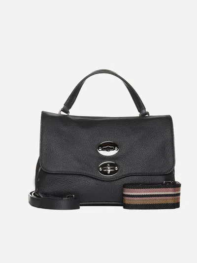 Shop Zanellato Postina S Leather Bag In Black