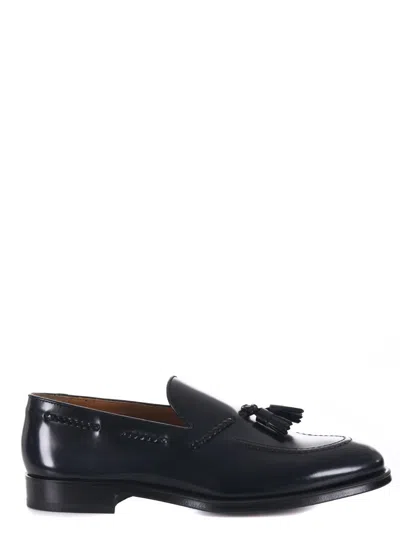 Shop Doucal's Loafers In Blue