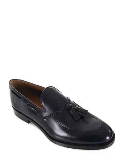 Shop Doucal's Loafers In Blue