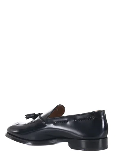 Shop Doucal's Loafers In Blue