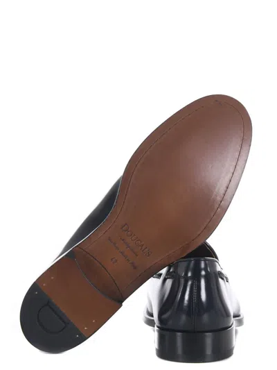 Doucal's Loafers In Blue