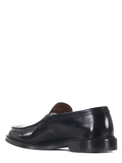 Shop Doucal's Loafers In Black