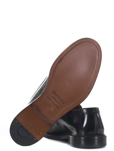 Shop Doucal's Loafers In Black