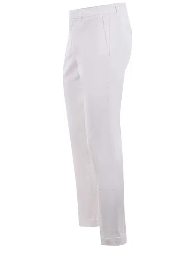 Shop Fay Trousers In White