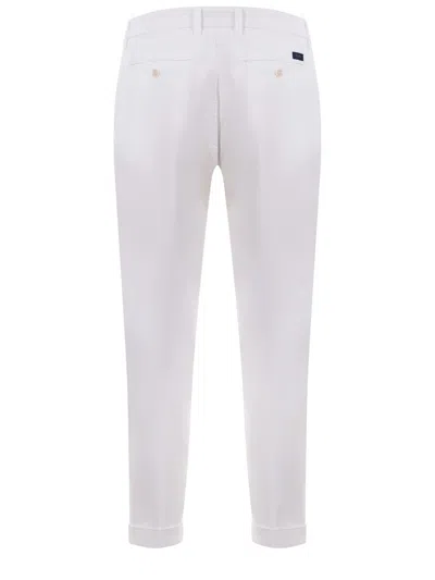 Shop Fay Trousers In White
