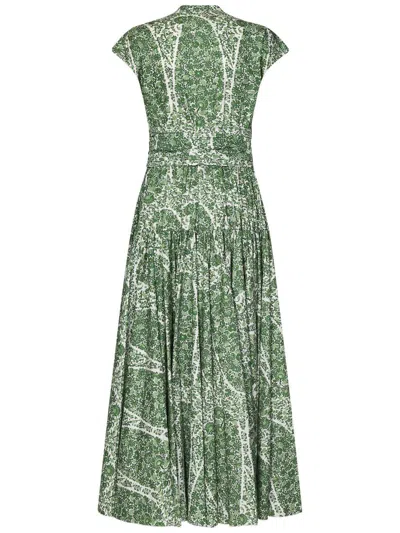 Shop Giambattista Valli Long Dress In Green