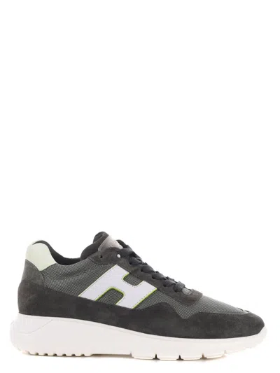 Hogan Interactive3 Sneakers In Verde Scuro