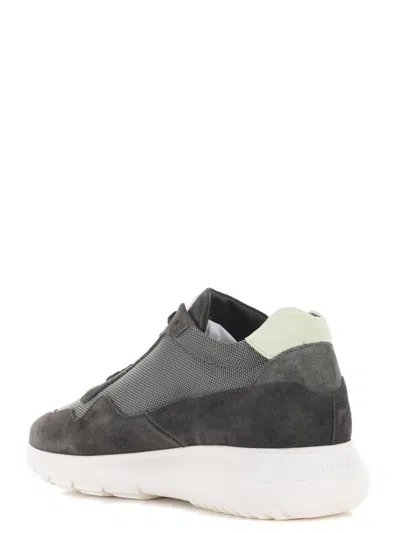 Shop Hogan Sneakers In Verde Scuro