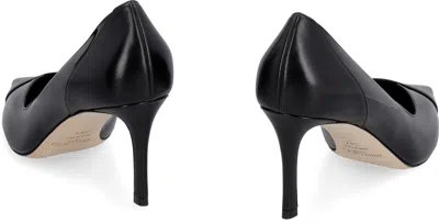 Shop Jimmy Choo Cass 75 Patent Leather Pointy-toe Pumps In Black