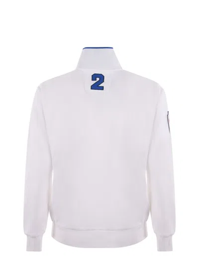 Shop La Martina Sweatshirt In White