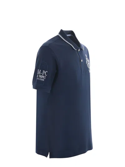Shop La Martina Polo Shirt In Blue