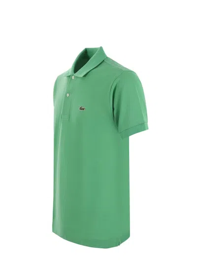 Shop Lacoste T-shirts And Polos Green