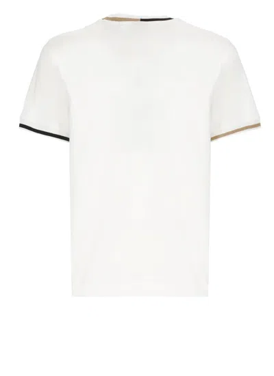 Shop Hugo Boss Boss Black T-shirts And Polos White