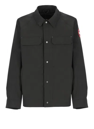 Shop Canada Goose Coats Black