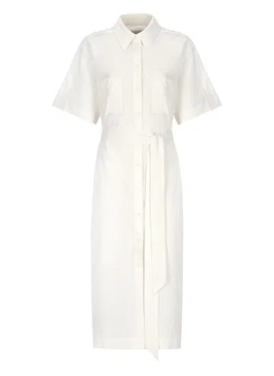 Shop Maison Kitsuné Maison Kitsune' Dresses White