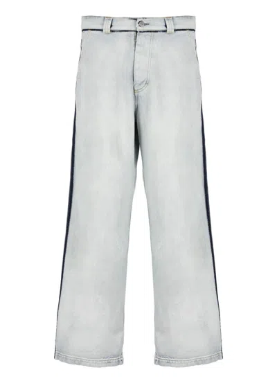 Shop Maison Margiela Jeans Light Blue