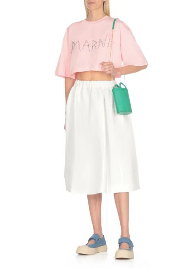 Shop Marni T-shirts And Polos Pink