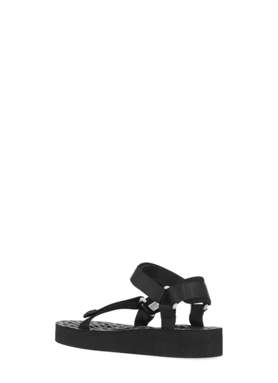 Shop Palm Angels Sandals Black