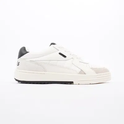 Shop Palm Angels Palm University Sneakers / / Leather In White