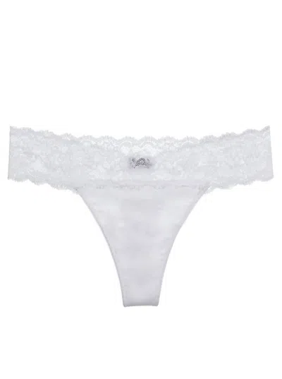 Cosabella Women's Never Say Never Maternity Thong Panty In White In White