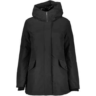 Shop Woolrich Cotton Jackets & Women's Coat In Black