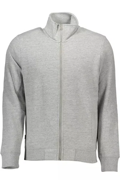 Shop Superdry Sleek Long-sleeved Zip Sweatshirt In Men's In Grey