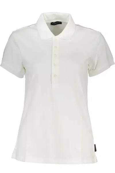 Shop North Sails Elegant Short-sleeved Women's Polo In White