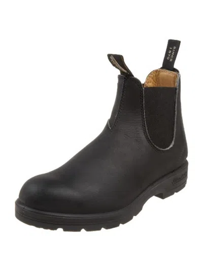Shop Blundstone Mens Leather Chelsea Boots In Black