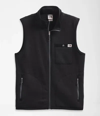Shop The North Face Gordon Lyons Nf0a5gl3ks Men's Black Full-zip Vest Size Xl Ncl736