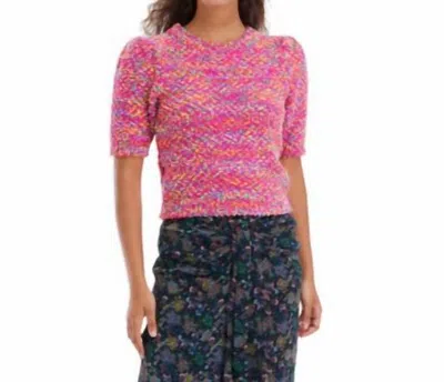 Shop Allison New York Shira Sweater In Fuschia In Pink