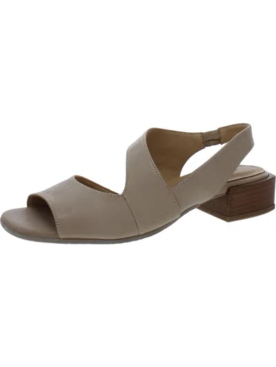 Shop Bueno Gina Womens Leather Square Toe Block Heel In Grey