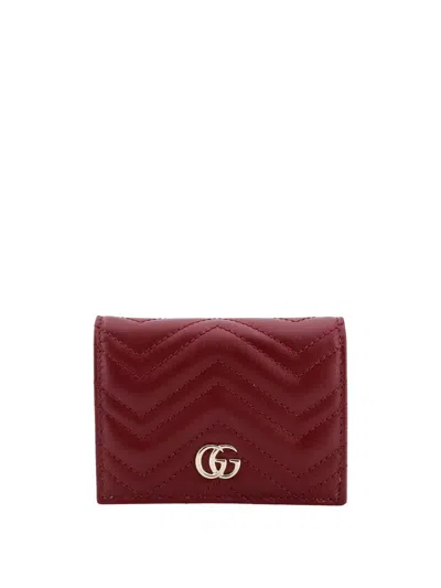 Shop Gucci Gg Marmont In Red