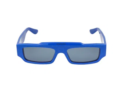 Shop Gucci Sunglasses In Blue Blue Blue Blue