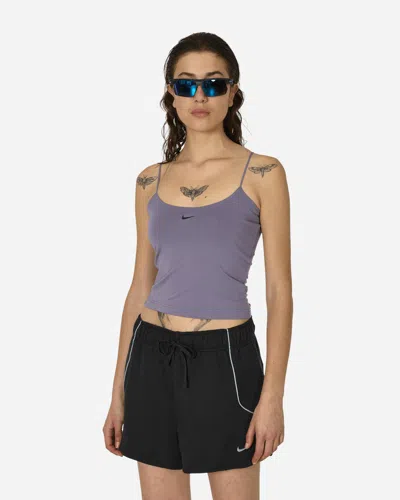 Shop Nike Chill Knit Tight Cami Tank Top Daybreak In Multicolor