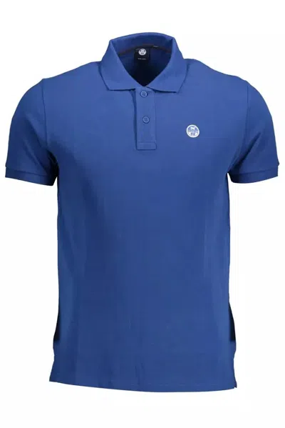 Shop North Sails Chic Short-sleeved Polo For Sophisticated Men's Style In Blue